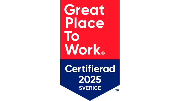 certifieras som ett great place to work