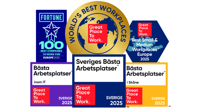 Rankas på great place to works listor