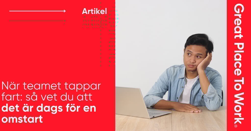 artikel när teamet tappar fart