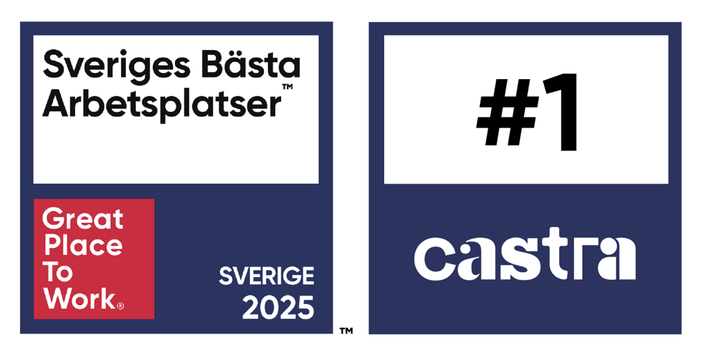 Castra är Sveriges Bästa Arbetsplats