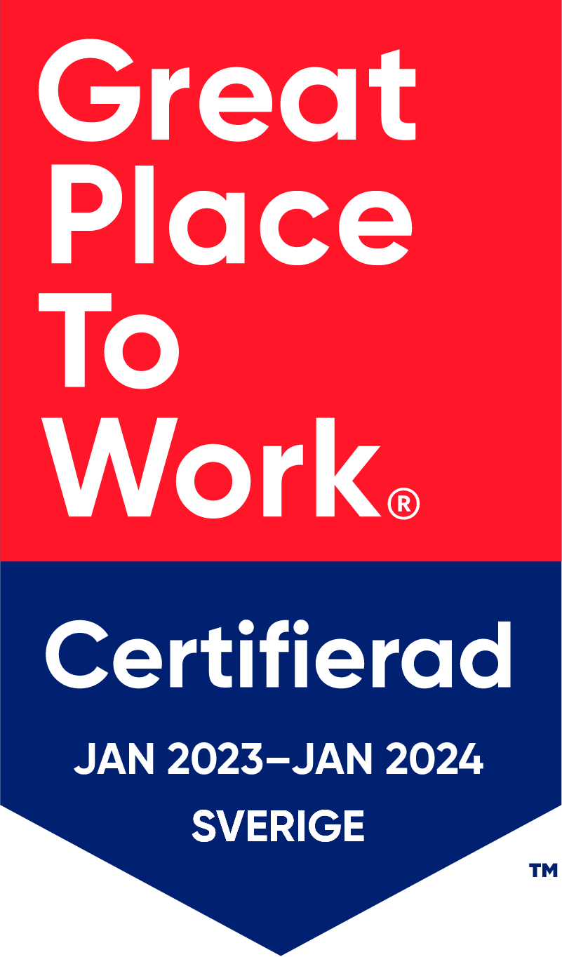 Great place to work certifierad