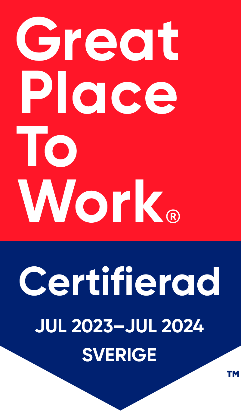 great place to work certifierad