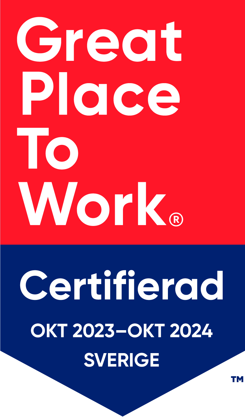 great place to work certifierad