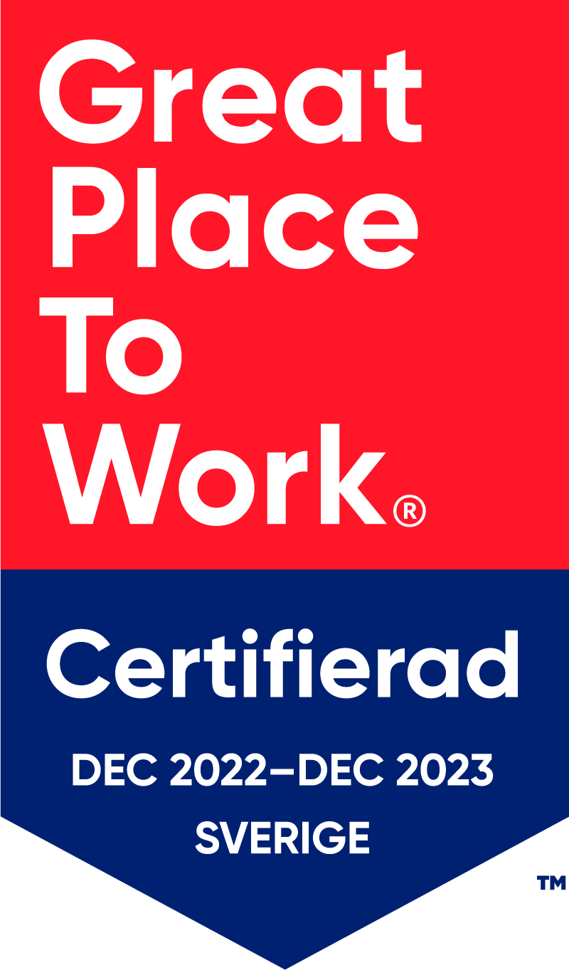 Great place to work certifierad