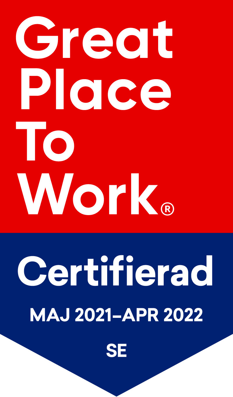 Great Place to Work Certifierade
