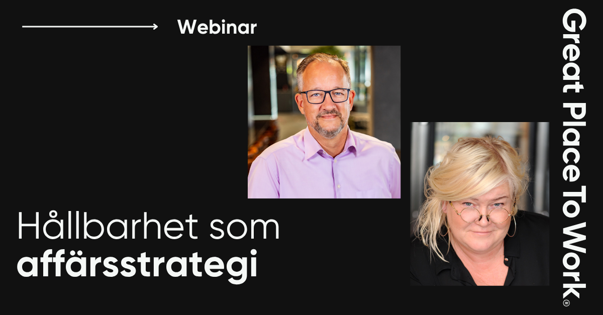 Webinar hållbarhet