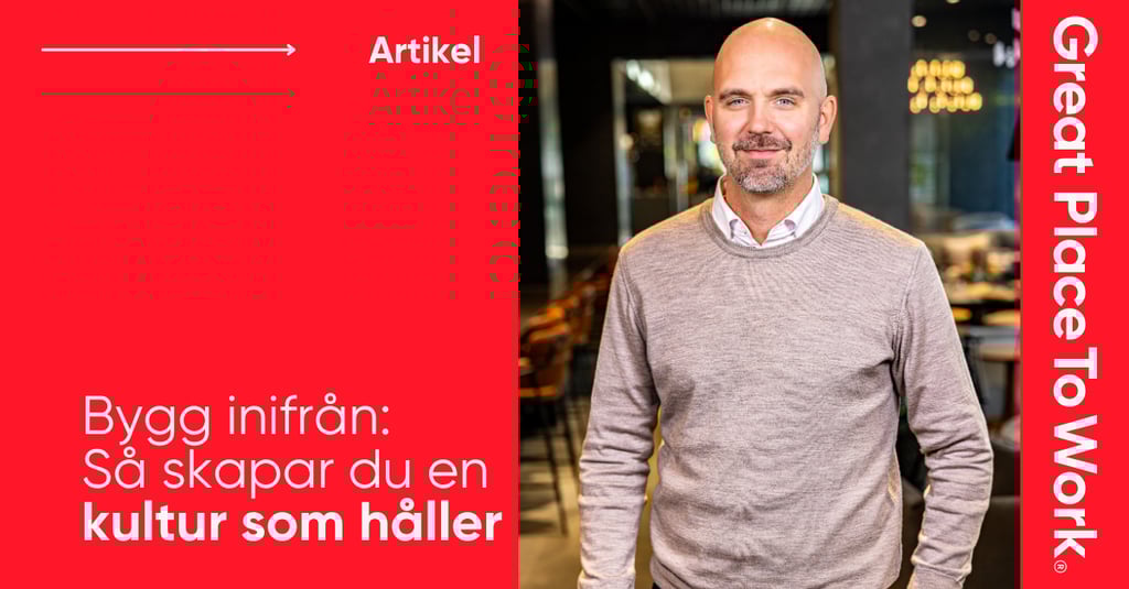 Bygg inifrån: Så skapar du en kultur som håller
