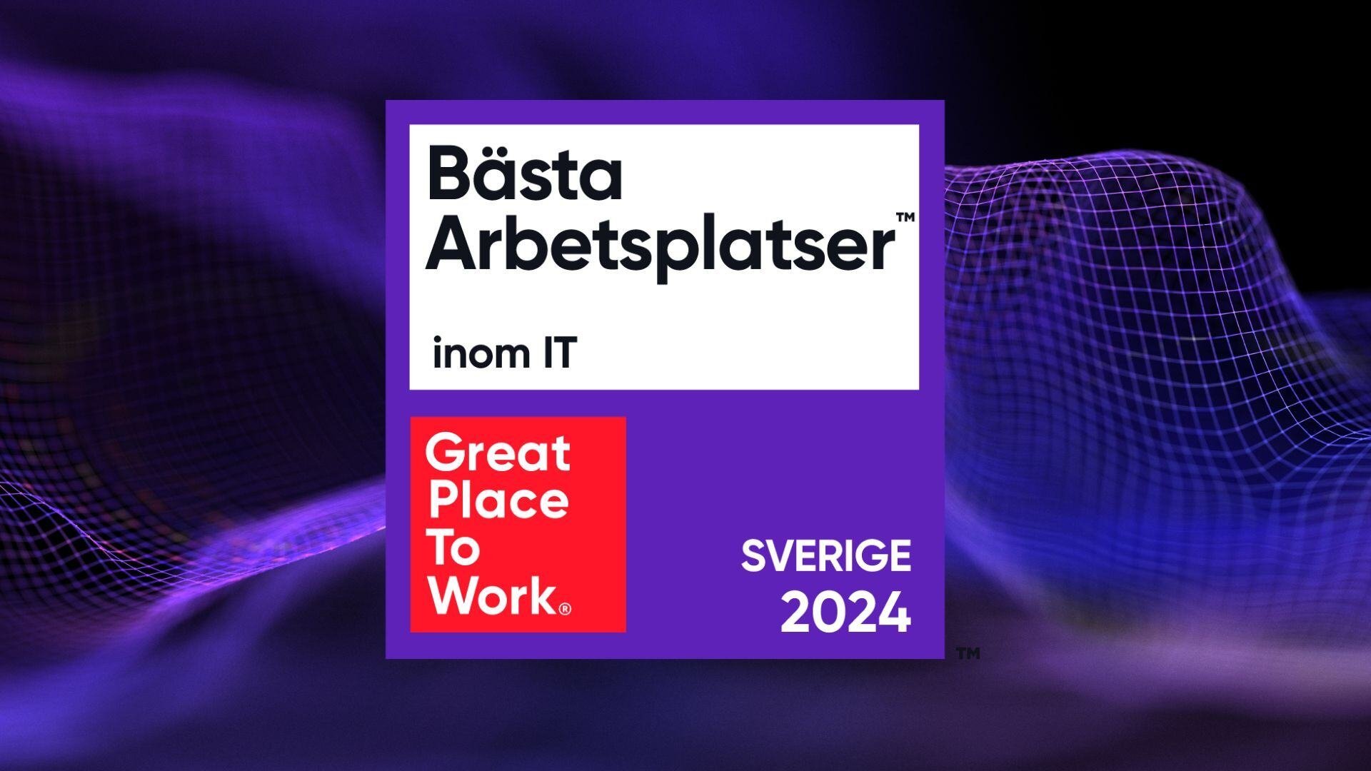 sveriges bästa arbetsplatser inom it 2024