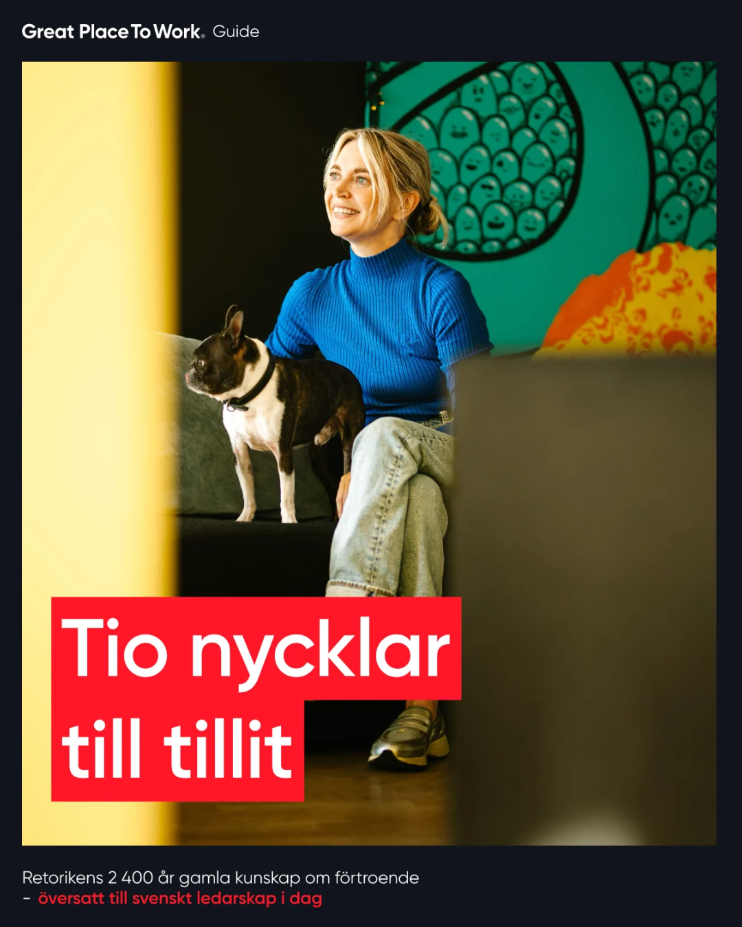 tio nycklar till tillit omslag