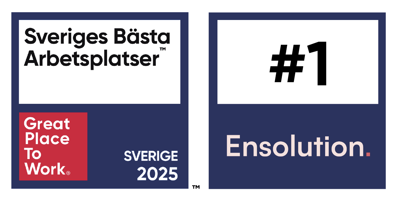 Ensolution är Sveriges Bästa Arbetsplats 2025