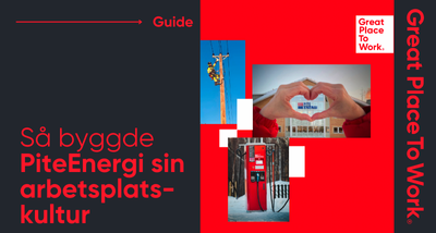 Så arbetar PiteEnergi med sin arbetsplatskultur