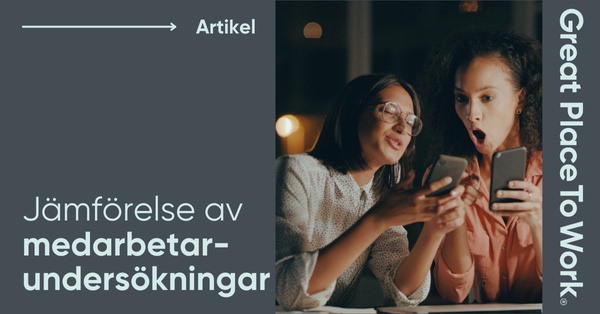 Jämförelse mellan Great Place to Work och Winningtemp