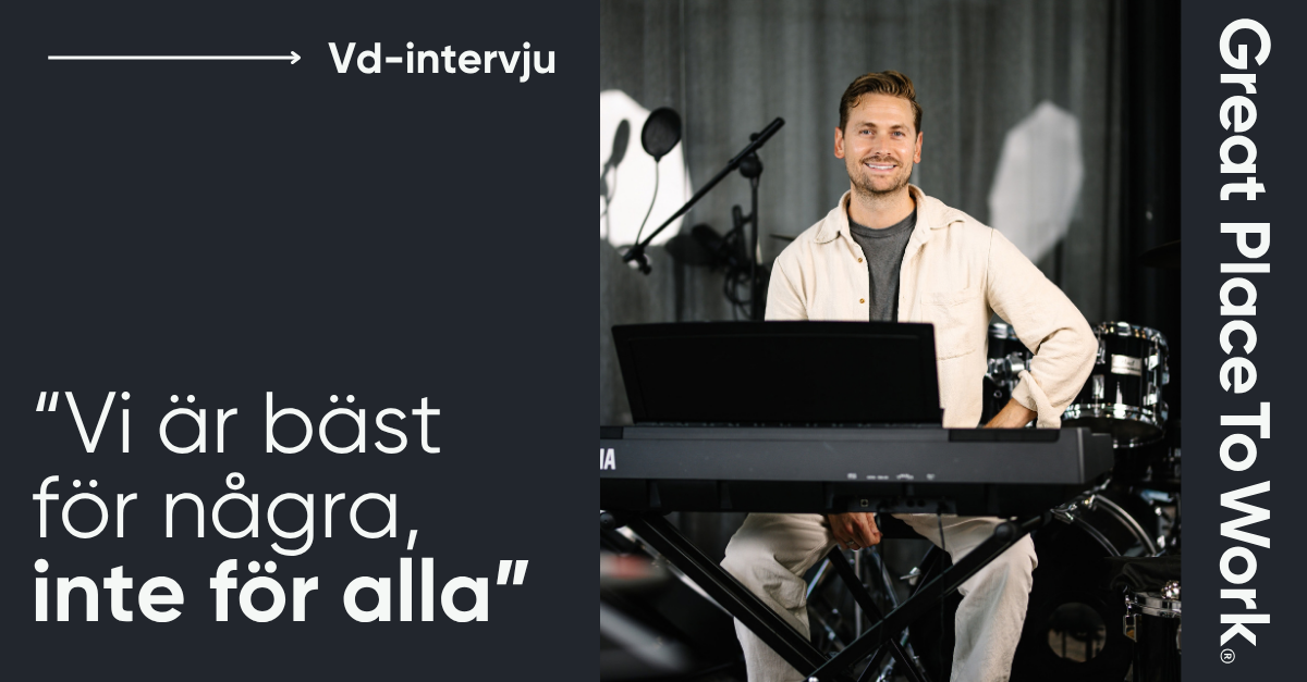 "Vi är den bästa arbetsplatsen för några, men inte för alla"